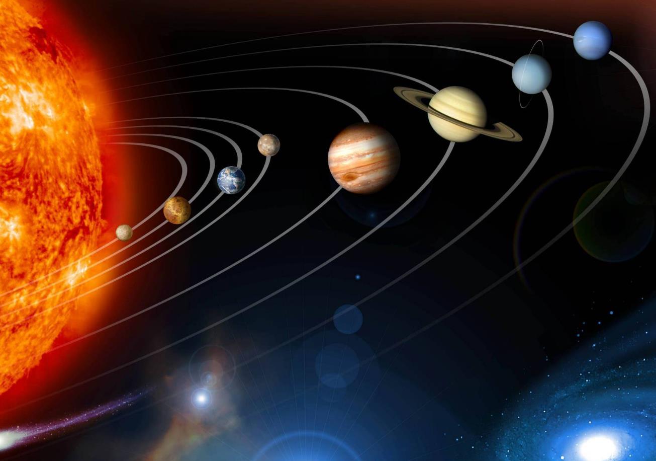 一个浩瀚的宇宙，一个小小的太阳系!探索太阳系行星和星体