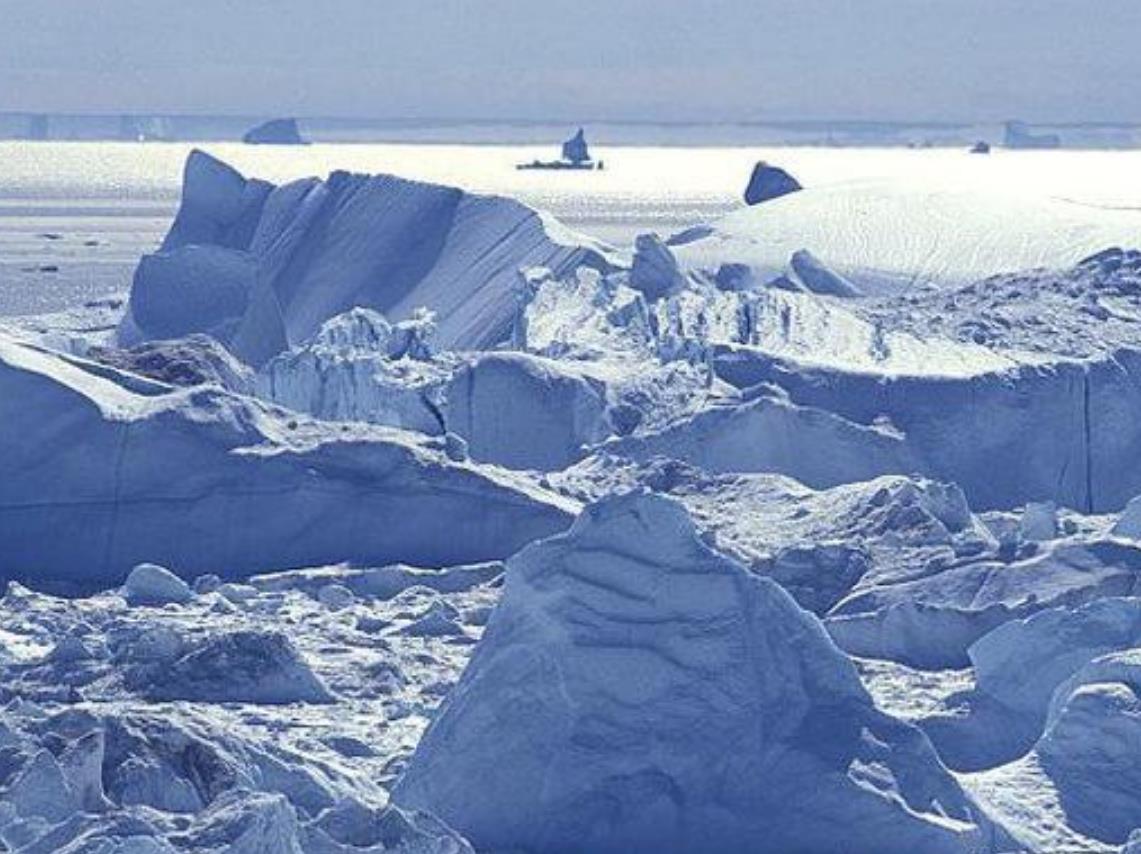 世界上最大的冰川——南极冰川